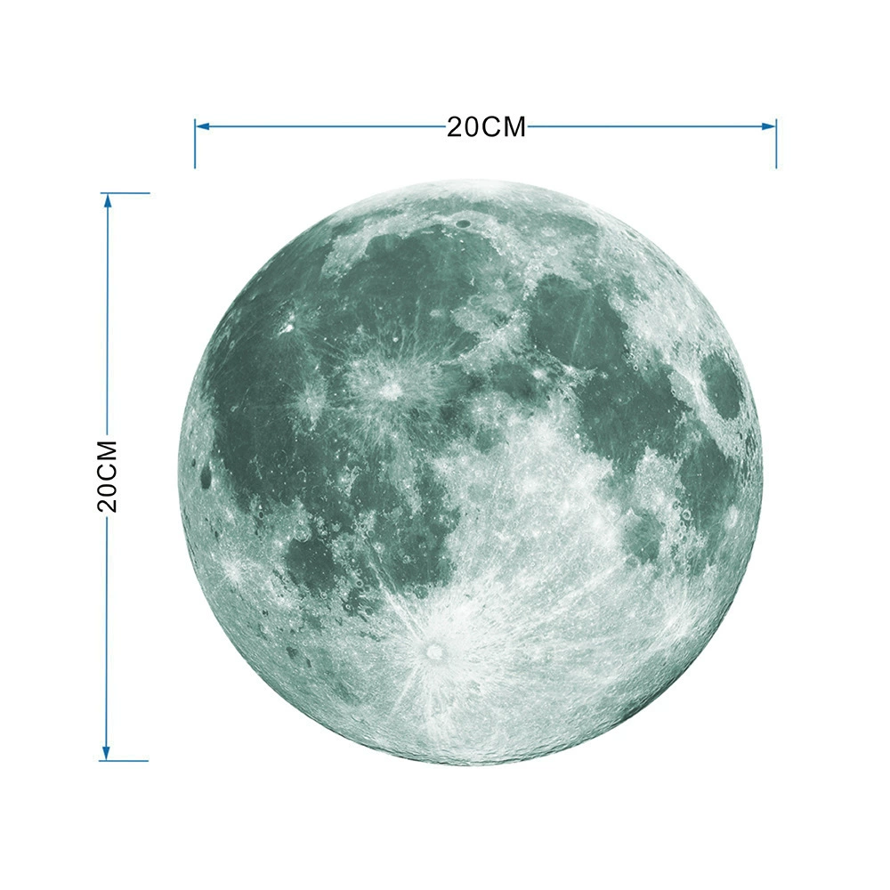 Фабрика трансграничная новая светящаяся резная звезда Луна точка креативная настенная наклейка Переключатель флуоресцентная наклейка украшение дома