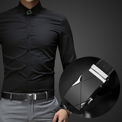 直播電商跨境專供一件代發腰帶男士自動扣褲帶商務休閒百搭皮帶男