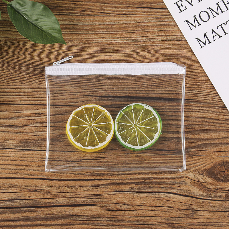 批发 PVC卡通拉链袋 磨砂拉链包装袋定制 pvc塑料文具收纳袋