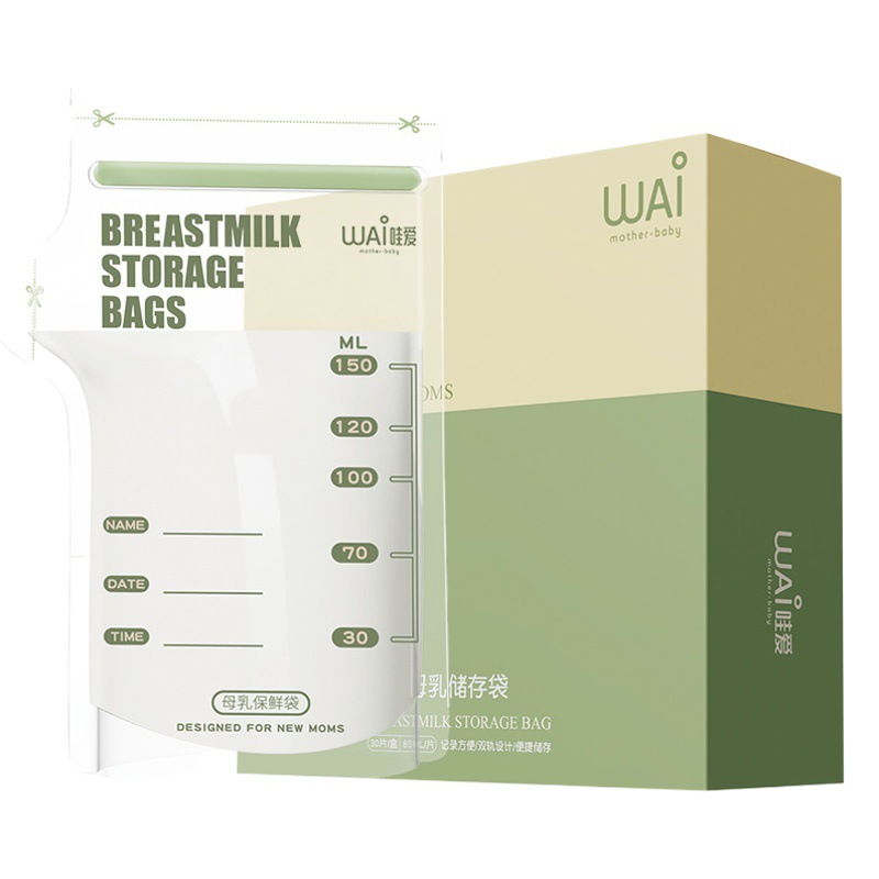 ¡Guau, me encantan las bolsas para almacenar leche, bolsas especiales para conservar la frescura de la leche materna, bolsas desechables para almacenar leche materna, bolsas para congelador, varias capacidades, 30 piezas.