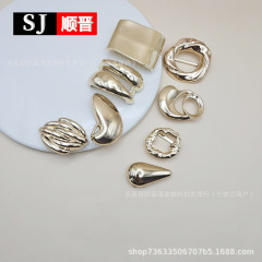现货沙发抱枕装饰扣 泳衣肩带束缚扣 比基尼金属配件 丝巾束缚扣