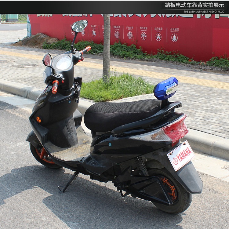 Rear Seat Cushion and Backrest for Electric Scooter Ghost Fire Swift Eagle Thunder King