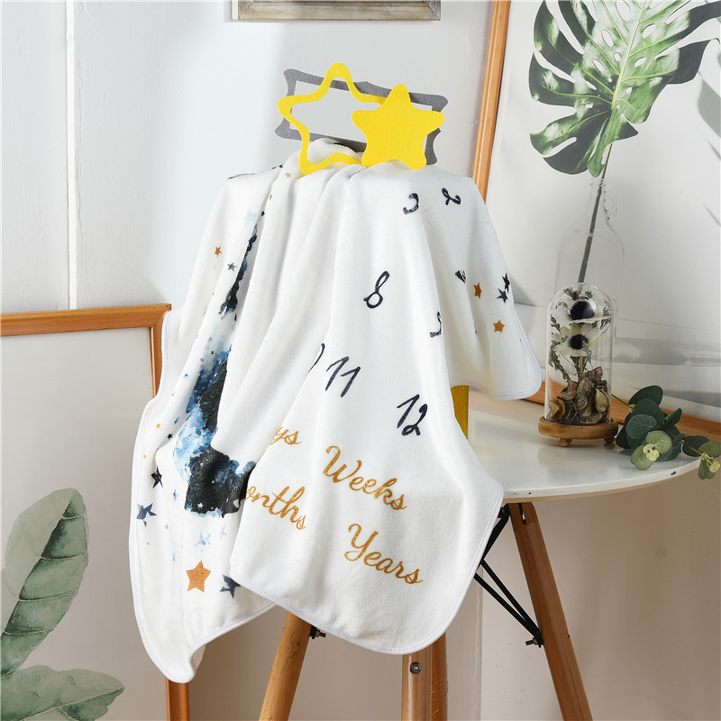 Simple Style Classic Style Animal Cartoon Flower Velvet Baby Bedding display picture 5