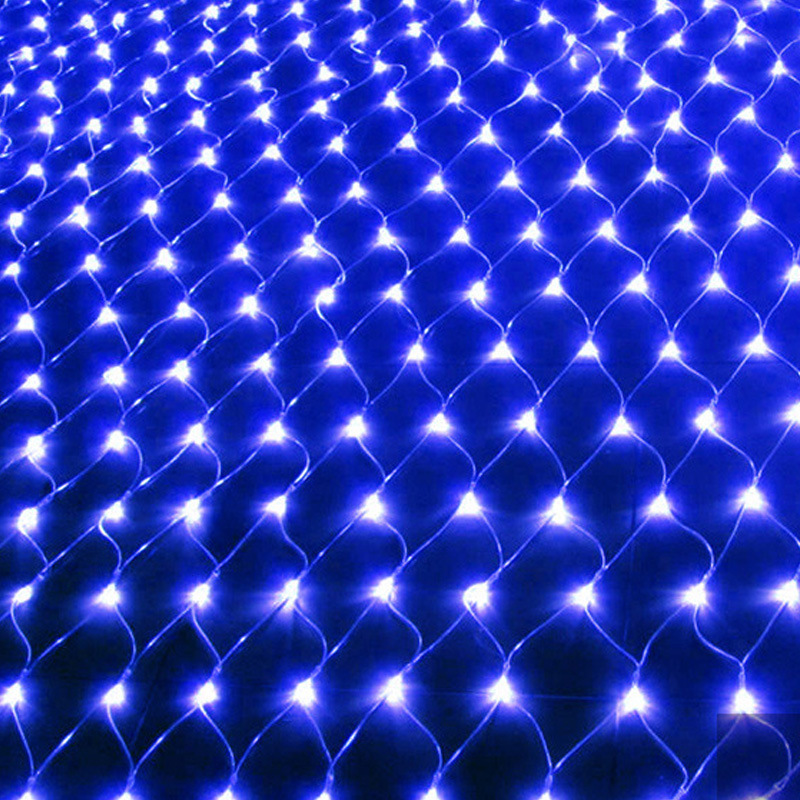 Lámpara led, luz de color, luz de ambiente solar, luz de red de pesca, luz de jardín, luz de césped, luz de cortina, luz decorativa, cadena de luz