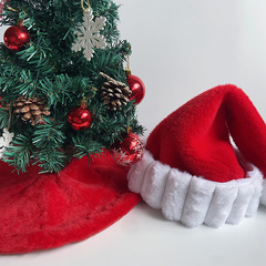 クロスボーダー新しいクリスマス大きなストライプのウサギの毛皮の帽子クリエイティブなスタイル上海毛皮の帽子クリスマスパーティードレスアップ帽子