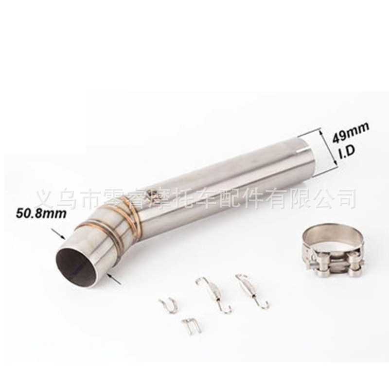 Motorcycle Modified Exhaust Pipe Fzs600 Fazer 1998-20030 Middle Connecting Pipe Exhaust