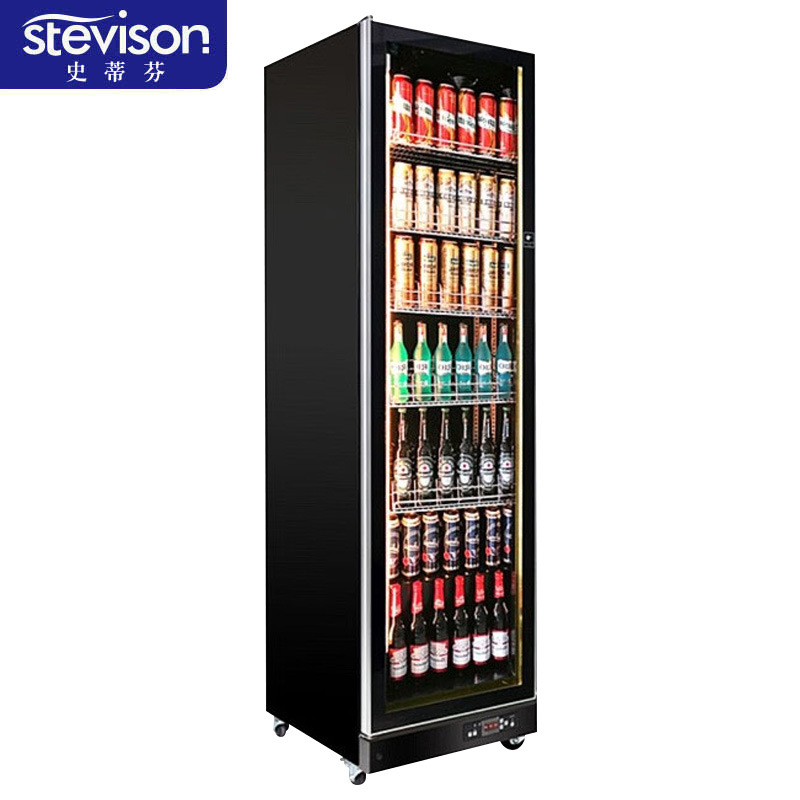 "史蒂芬Stevison SDF-ZX380  高端风冷款单门全屏展示柜