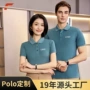 短袖夏季翻领定制polo衫
