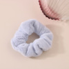 Demi-season elastic fashionable universal hair accessory, french style, simple and elegant design