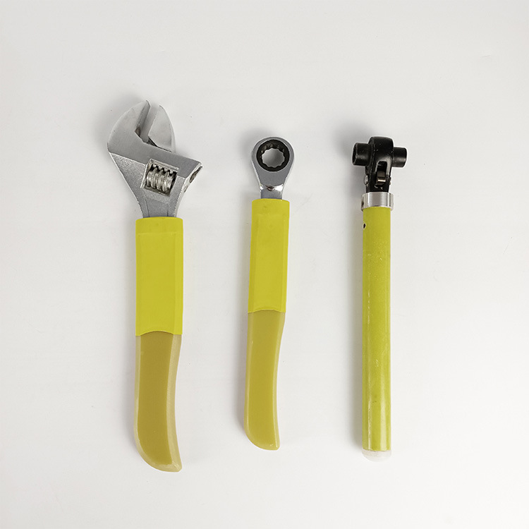 电力施工活络扳手6寸8寸绝缘紧固工具10寸12寸带电作业绝缘扳手