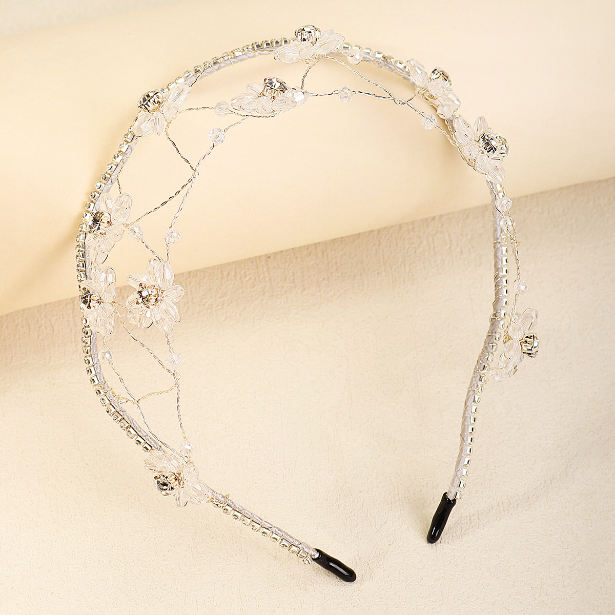 Women's Elegant Flower Artificial Crystal Rhinestones Hair Band display picture 19