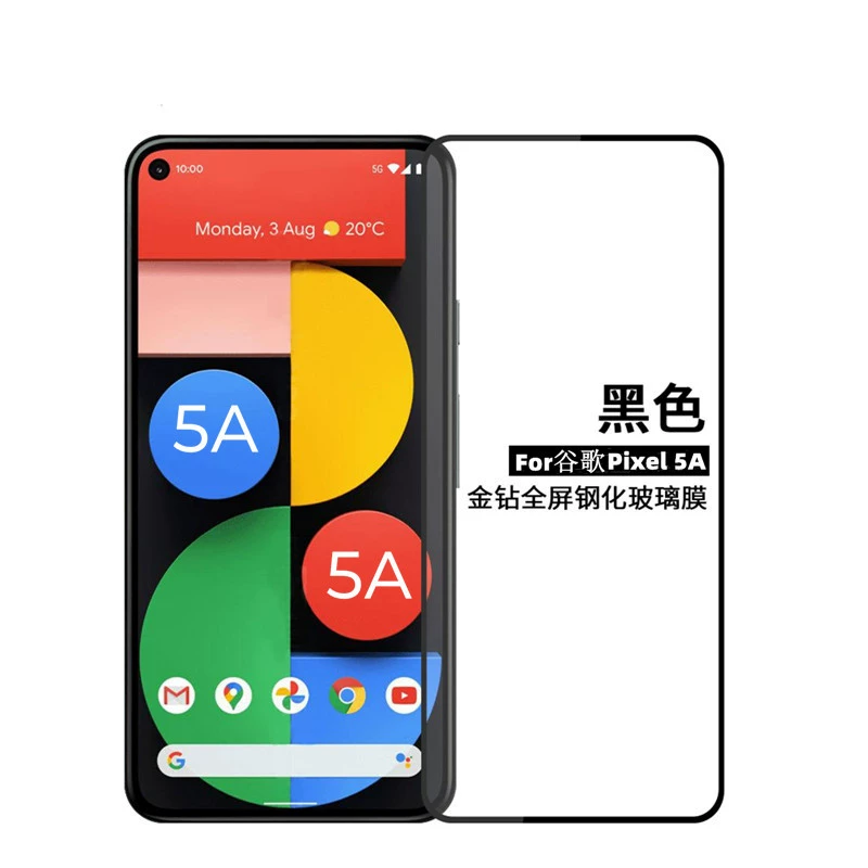 Подходит для Google 9A полноэкранной печати термостекло Pixel8 Pro изогнутая поверхность полное клею электроникарирование защитное стекло наклейка