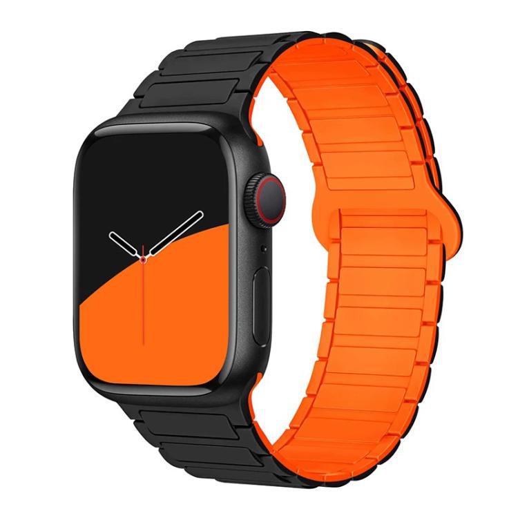 xDfind Magnet Tri-Perlas Silicone Bandas para Apple Watch 42 / 44 / 45 / 46 / 49mm / Apple