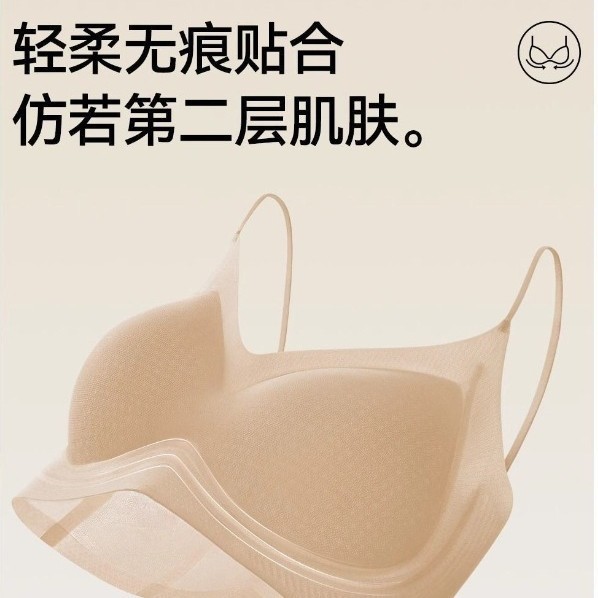 夏薄款无痕粉底液内衣果冻软胶支撑无痕舒适吊带透气女士隐形抹胸|undefined