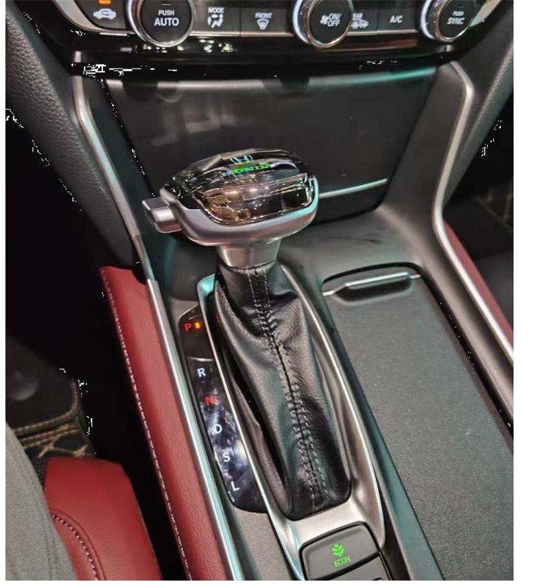 Suitable for Honda 11Th Generation Accord Crystal Gear Shift Knob, Inspire Crv Style Modified Gear Shift Head, Civic Gear Knob
