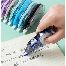 修正带大容量高顔值涂改正学生专用开学文具静音便携改正带学生