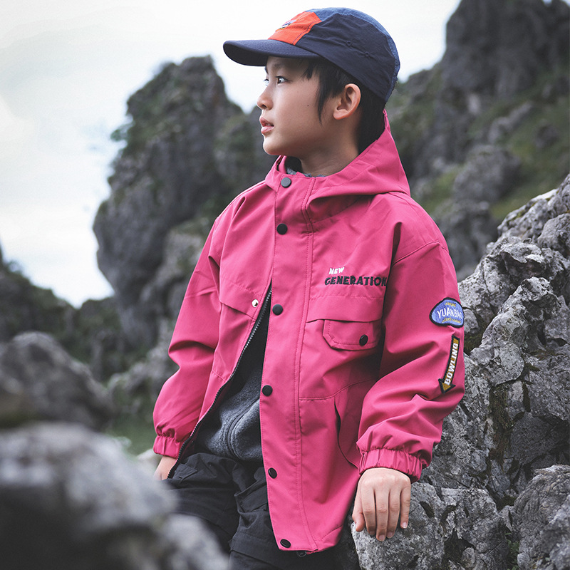 [50% de código roto] ropa de asalto infantil primavera para niños al aire libre 3 - en - 1 abrigo de asalto cálido chaqueta infantil
