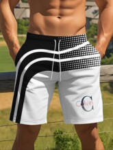 G 11803 Animal print beach shorts ����ӡ��ɳ̲��