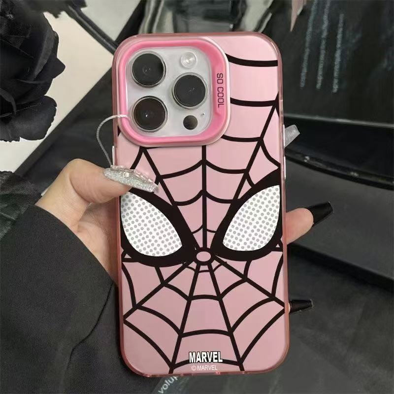 Nueva funda para teléfono móvil iphone16 aplicable europea y americana Apple 15promax/14 anti-caída 13pro12 personalidad 11XR