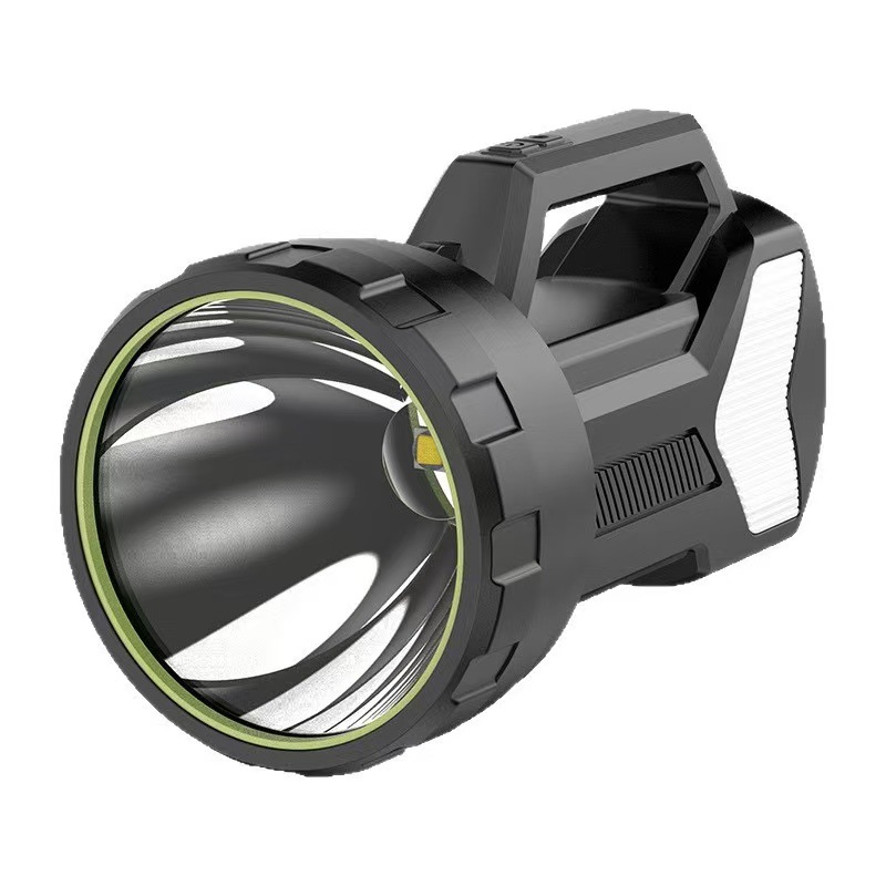 Lámpara portátil transfronteriza de advertencia de luz intensa linterna de larga duración lámpara de trabajo multifuncional cargada al aire libre luz de búsqueda portátil