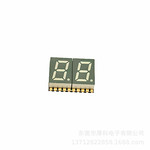 LED数码管 0.3寸双八 SMD 3021ASR 红光 蓝光 白光 贴片数码管