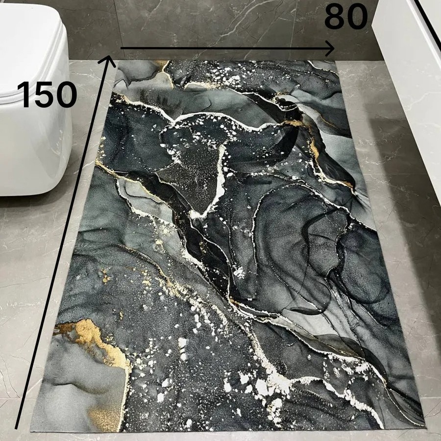 Transfronterizo temu alfombra de baño absorción de agua seca rápida alfombra de barro de diatomeas alfombra antideslizante alfombra de baño de lujo ligera alfombra de puerta de baño