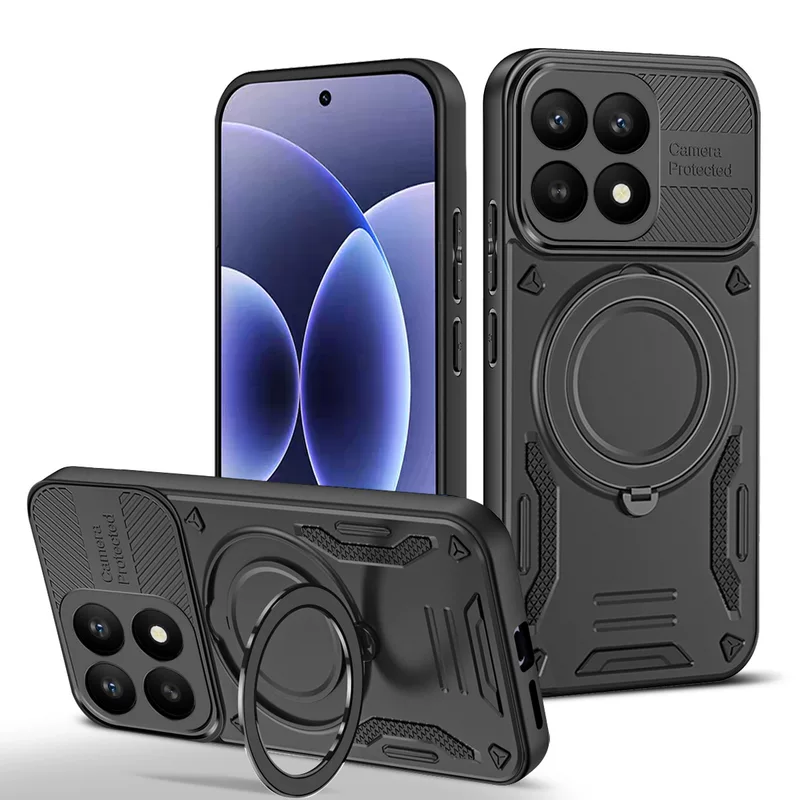 Чехол для телефона, совместимый с Xiaomi, кольцо, трубка, защитный чехол