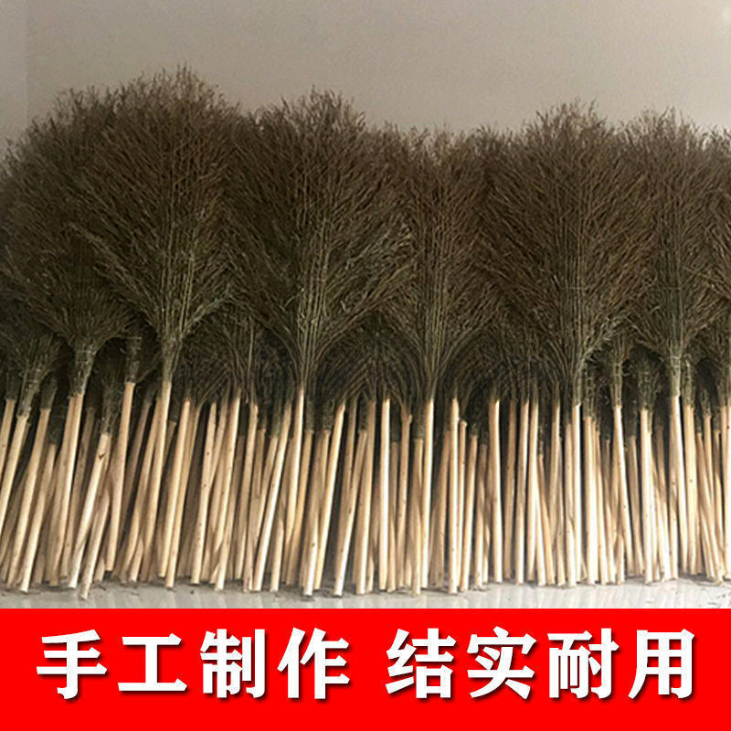 Bomba de bambú doméstica patio exterior carretera saneamiento limpieza de limpieza de suelo espeso bambú limpieza doméstica