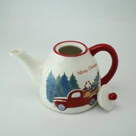 陶瓷咖啡壶陶瓷水壶珍珠奶茶壶红茶壶牛奶壶耐高温餐厅家用厚实