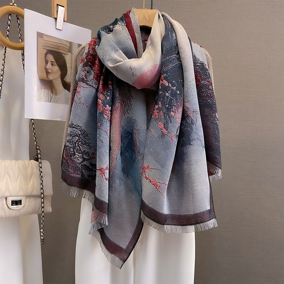 Sciarpa in cashmere da donna, accessorio invernale elegante e caldo_voghion.com