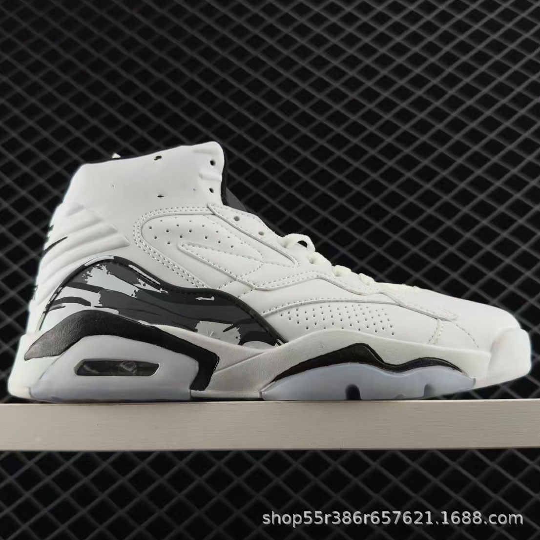 Comercio exterior puro original MJ tres zapatos de baloncesto antideslizantes resistentes al desgaste de combate real ligero amortiguador de moda para hombres y mujeres zapatos deportivos de aire
