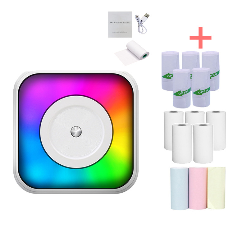 Nuevo C31 autoadhesivo pequeña impresora térmica portátil estudiante de bolsillo mini impresora de etiquetas pregunta equivocada