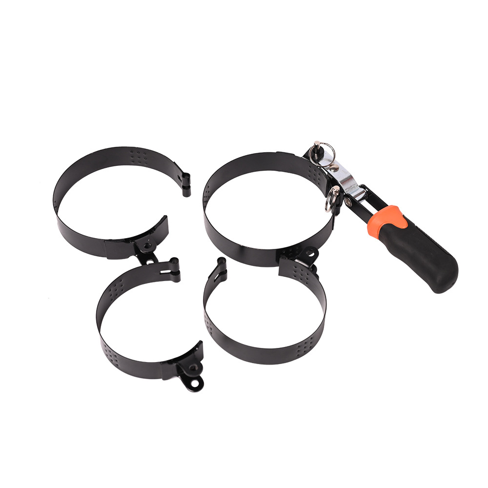 4件套碳钢可旋转滤清器扳手 4-in-1 Swivel Oil Filter Wrench