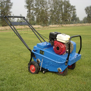 Hand-Pushed Lawn Perforator, Green Garden Ventilation Perforator, Small Lawn Soil Compaction Ventilator