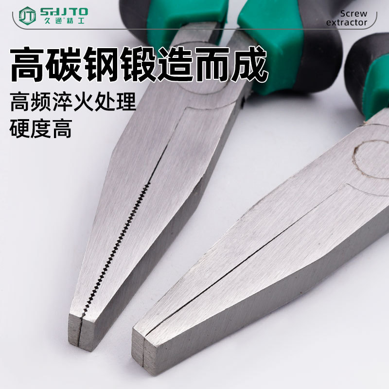 Los fabricantes venden al por mayor alicates de punta plana sin dientes alicates de punta plana alicates de sujeción de boca plana alicates de punta plana de 6 pulgadas