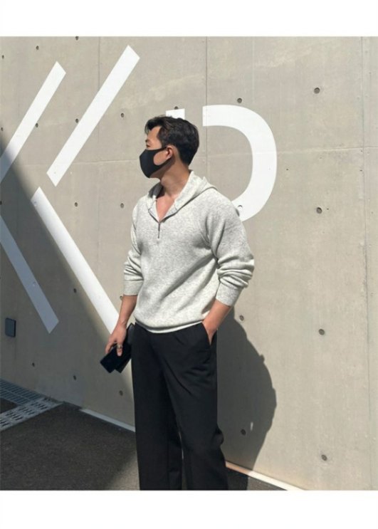 Herren Kapuzenpullover Mit Reißverschluss Oversize Strickware_voghion.com