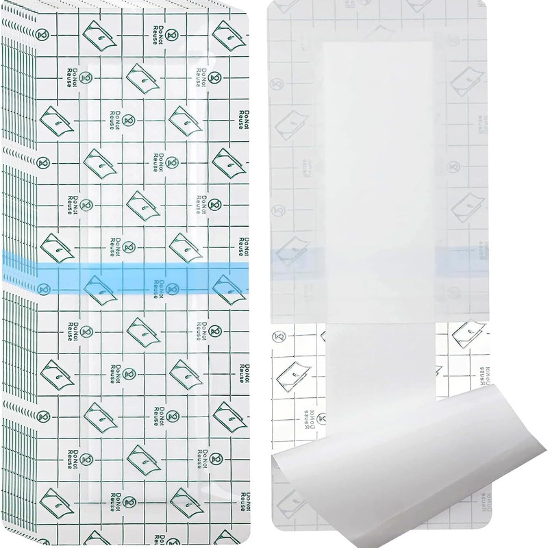 Large cesarean women waterproof bath stickers disposable surgical wound self-adhesive PU film waterproof breathable dressing stickers
