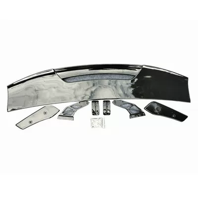 Automobile General Modification Two or Fixed wind wing - universal-mad-rear-wing-gloss-black