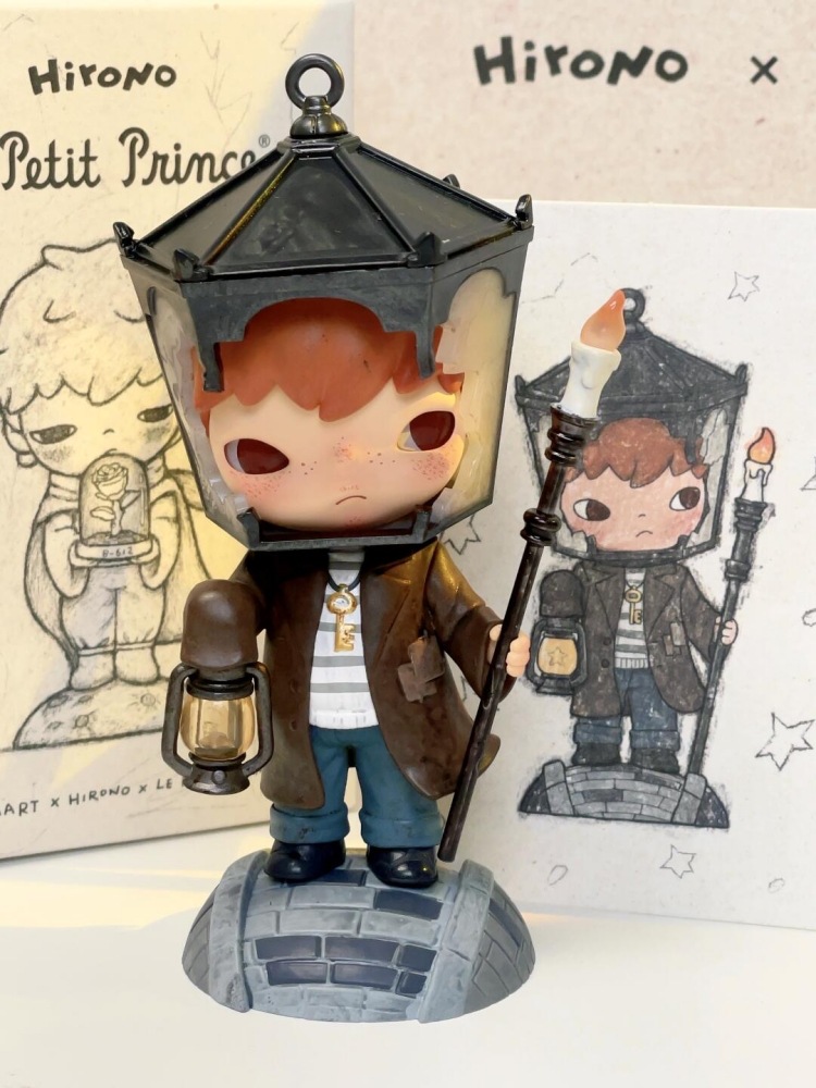 POPMART Hirono Ono Little Prince Serie de marca compartida Caja ciega de mano Decoración de juguetes de moda