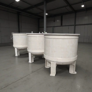 立式化工塑料pp真空抽滤桶过滤槽定 制PP抽滤槽 聚丙烯真空过滤桶