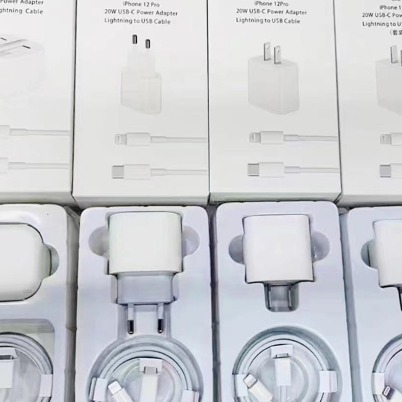 Apple telefon uchun EU/US/UK 20W PD tez zaryadlash to'plami