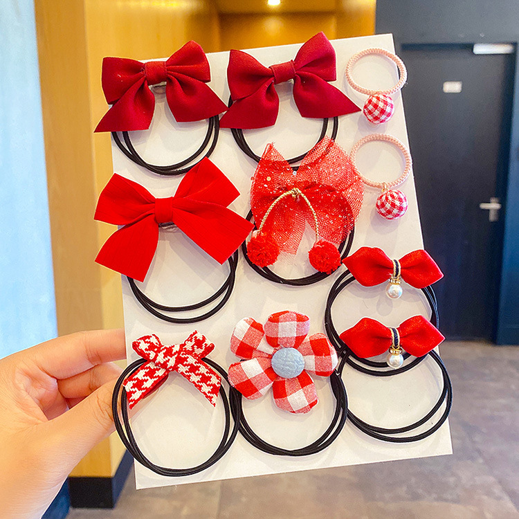 Nueva cuerda de cabello para niñas tocado arco 2024 correa de correa para niños elástica buena correa de correa adorable anillo de cabello al por mayor