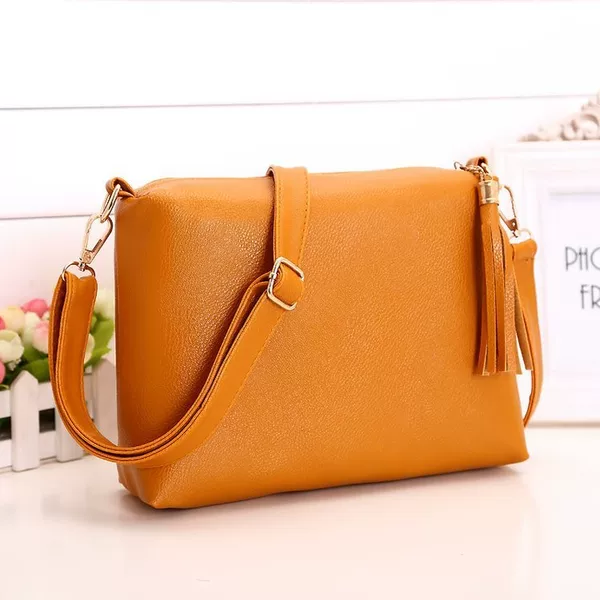 Wholesale Custom Korean Style Simple Multicolor Optional Tassel Bag Good Quality Fashion Shoulder Bag Crossbody Bag