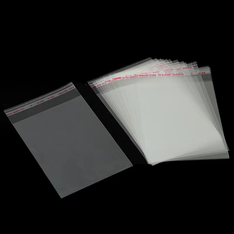 Bolsa autoadhesiva OPP 15 * 24 embalaje de ropa transparente bolsa de plástico embalaje de joyería bolsa de sello bolsa adhesiva bolsa autoadhesiva