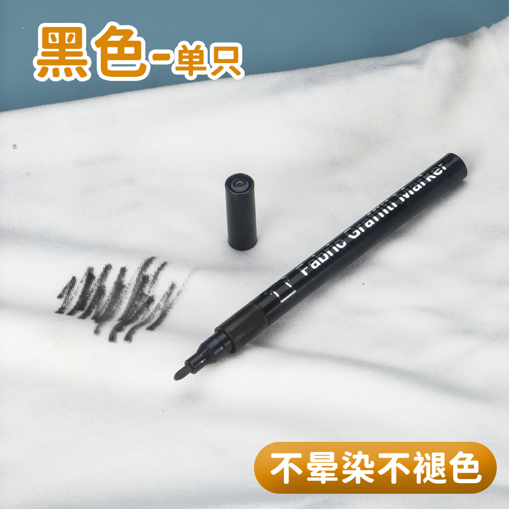 Uniforme escolar 30 colores pincel de firma pincel de pintura infantil DIY ropa de tela acrílico pincel de pintura al por mayor