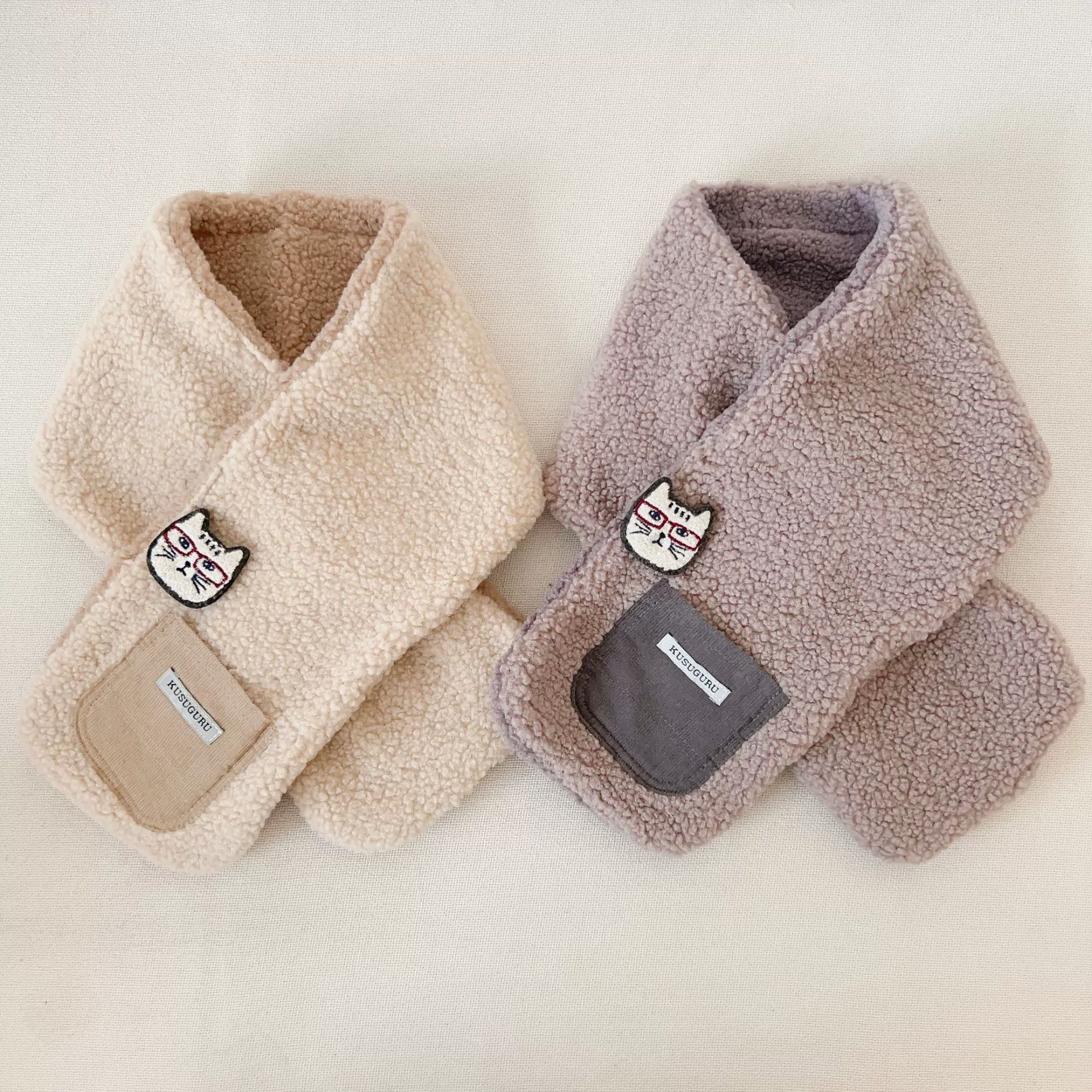 Японский kusuguru имитация овечьей шерсти шарф USB Отопление теплая шеи Джокер 974