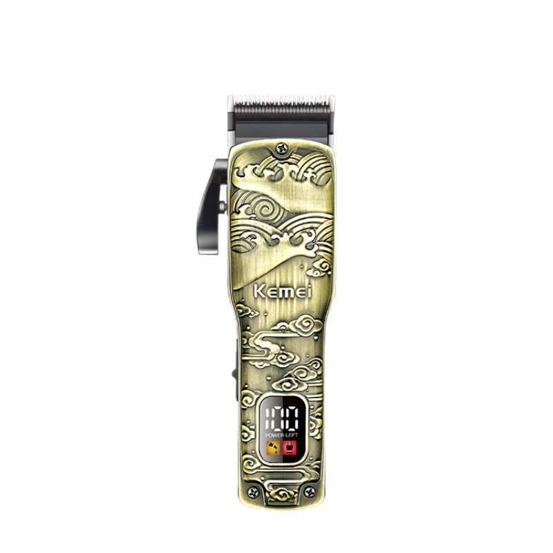 Kemei corte de pelo transfronterizo corte de pelo digital eléctrico corte de pelo metal corte de pelo eléctrico corte de pelo salón de pelo KM - 1696
