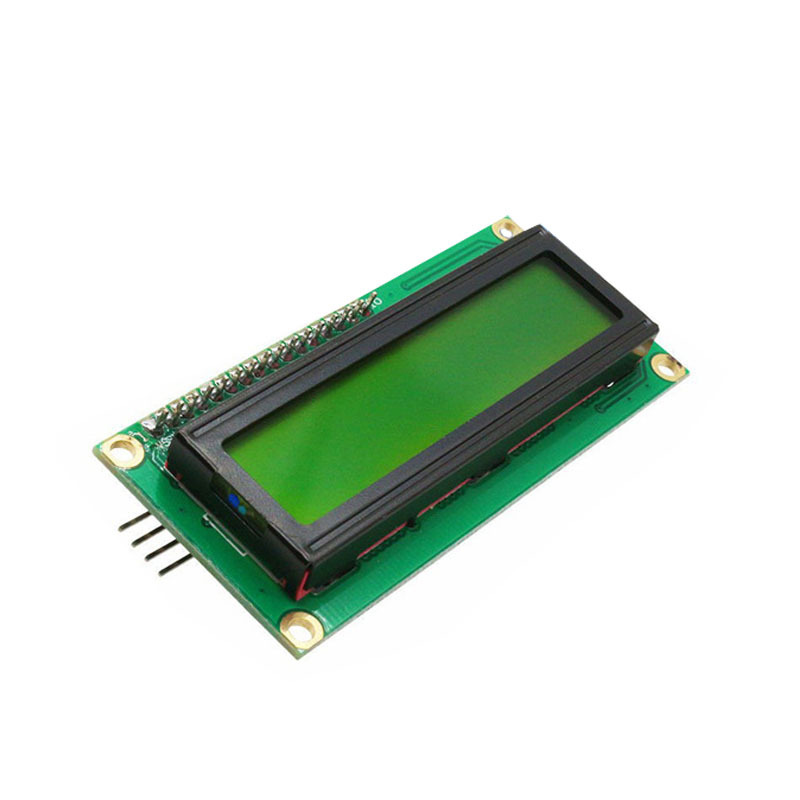 （黄绿屏） IIC/I2C 1602液晶模块黄绿提供库文件