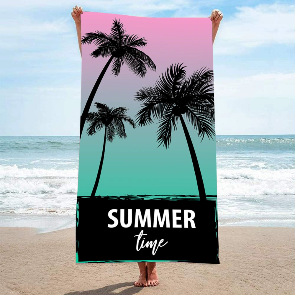 Quick dry double-sided beach cartoon cute bath towel, (Physicals), Amazon