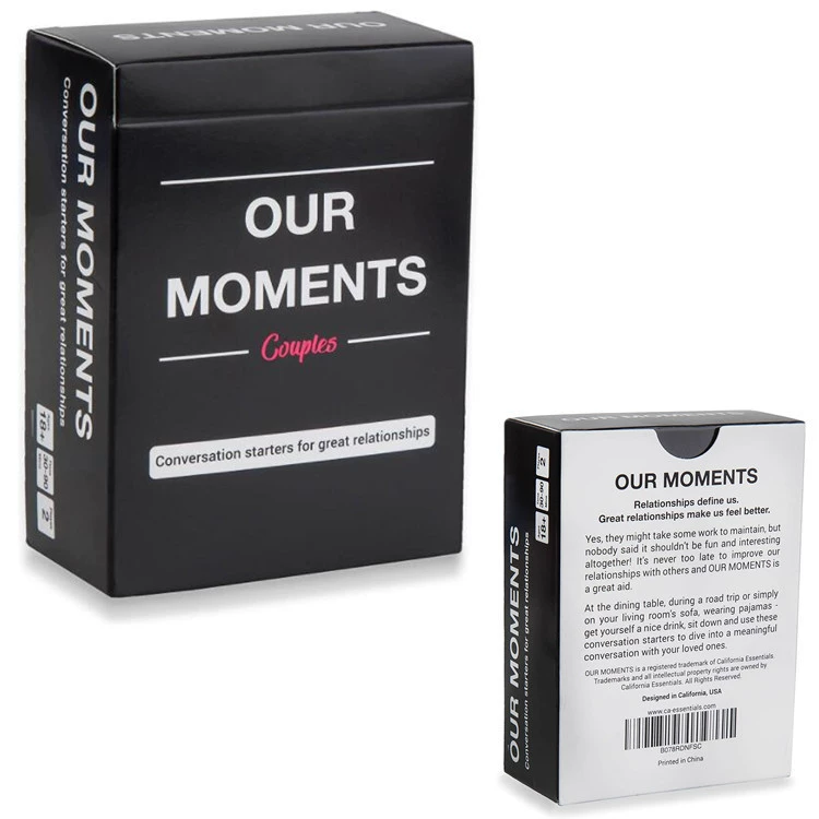 Our Moments Couples Our Time Couple's interesting conversation card game